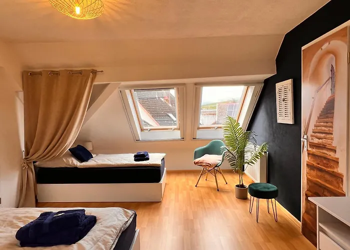 Ferienwohnung Aurora - Wlan, 2 Schlafzimmer, Tv, Kueche, Bad, Waschmaschine